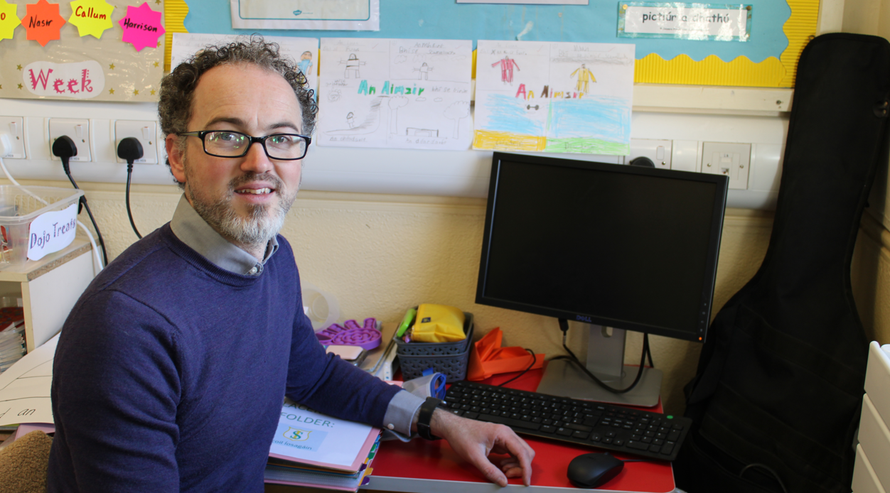 Refurbished tech from Rehab Recycle for Dublin primary school